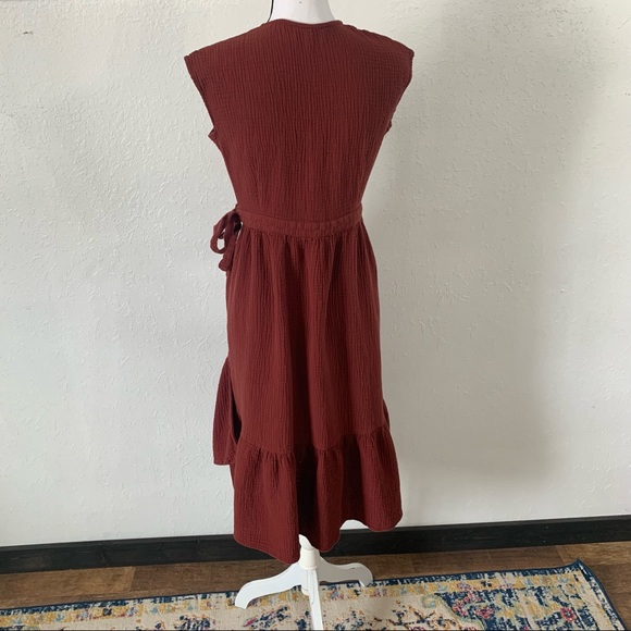 Bohme Rust Midi Dress - Picture 6 of 12